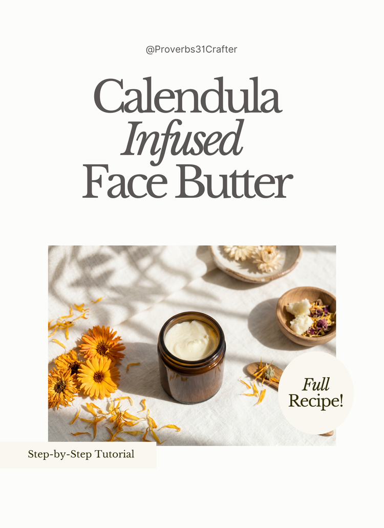 Calendula Infused Face Butter Recipe